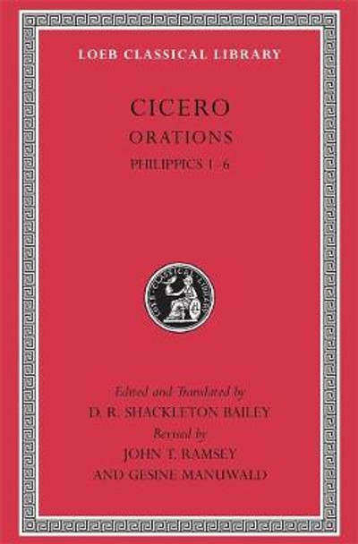 Philippics 1-6 by Marcus Tullius Cicero