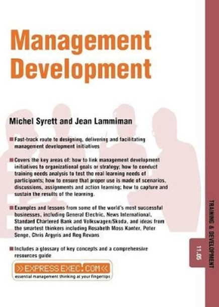 Management Development: Training and Development 11.5 by Michel Syrett 9781841124469