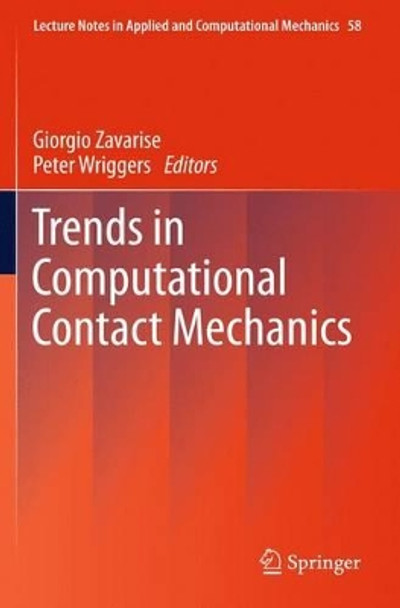 Trends in Computational Contact Mechanics by Giorgio Zavarise 9783642268878