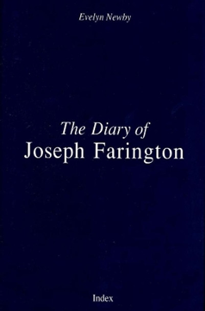 The Diary of Joseph Farington: Index Volume by Joseph Farington 9780300075779