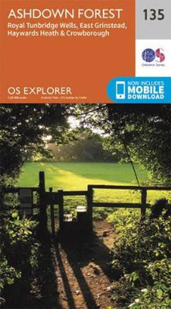 Ashdown Forest by Ordnance Survey 9780319243282