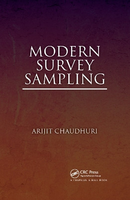 Modern Survey Sampling by Arijit Chaudhuri 9780367378615