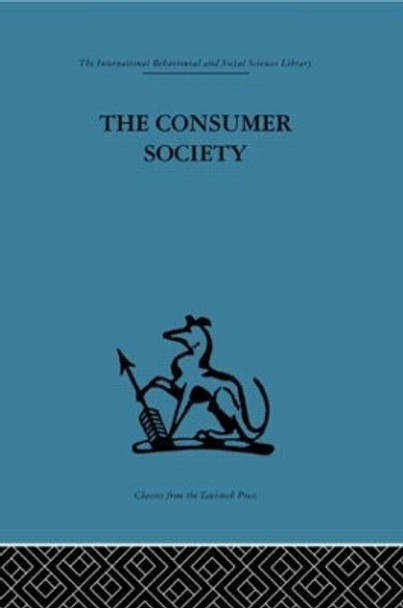 The Consumer Society by I. R. C. Hirst 9780415263955