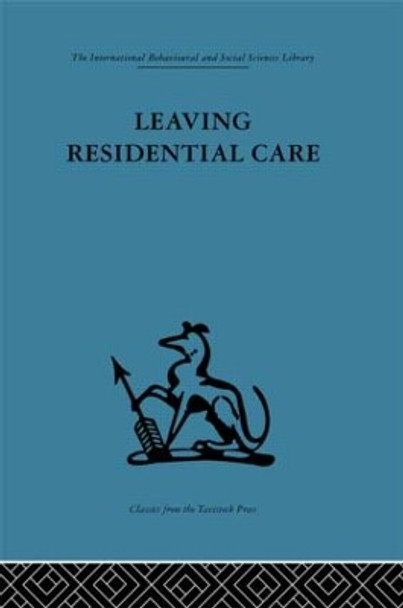 Leaving Residential Care by Jim Black 9780415264297