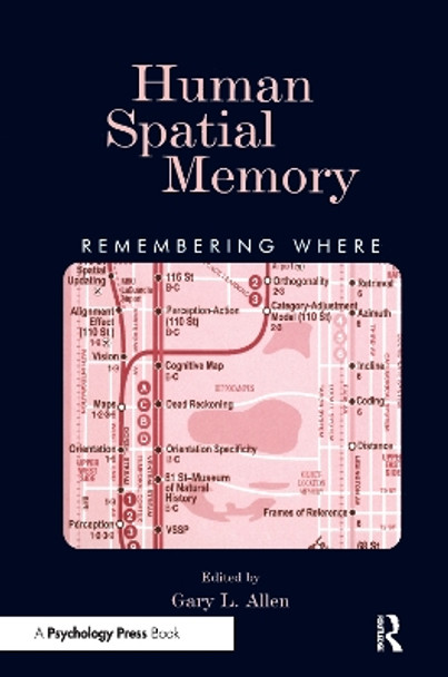 Human Spatial Memory: Remembering Where by Gary L. Allen 9780415648394