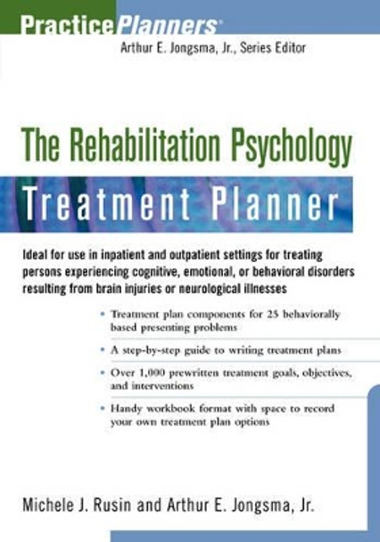 The Rehabilitation Psychology Treatment Planner by Michele J. Rusin 9780471351788