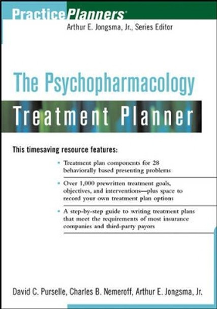 The Psychopharmacology Treatment Planner by David C. Purselle 9780471433224