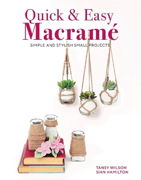 Quick & Easy Macramé: Simple and Stylist Small Projects by Sian Hamilton 9781784946722