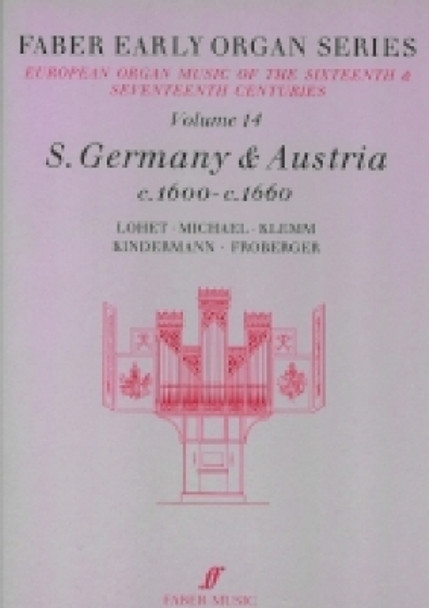 Early Organ Series 14: Germany 1600-1660 by James Dalton 9780571507849