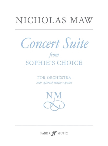 Concert Suite from Sophie's Choice by Nicholas Maw 9780571522385