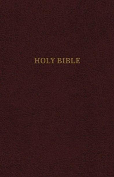 KJV, Reference Bible, Super Giant Print, Leather-Look, Burgundy, Thumb Indexed, Red Letter Edition, Comfort Print: Holy Bible, King James Version by Thomas Nelson 9780785215653