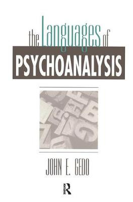 The Languages of Psychoanalysis by John E. Gedo