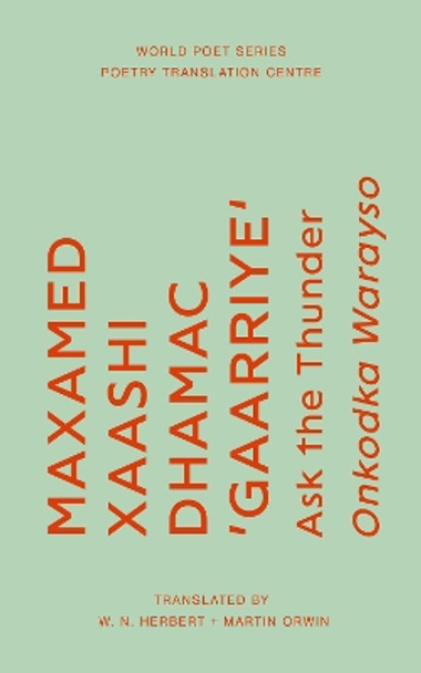 Ask the Thunder by Maxamed Xaashi Dhamac Gaarriye 9781916114111