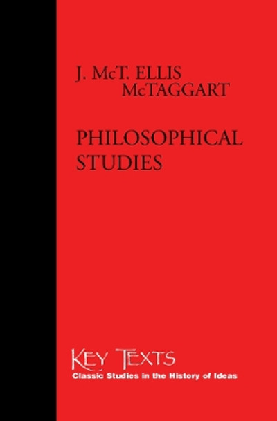 Philosophical Studies by John Mctaggart 9781890318918