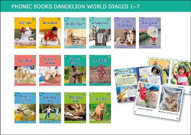 Phonic Books Dandelion World Stages 1-7 (Alphabet Code): Decodable Books for Beginner Readers Sounds of the Alphabet by Phonic Books 9780744095609