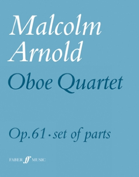 Oboe Quartet by Malcolm Arnold 9780571500192