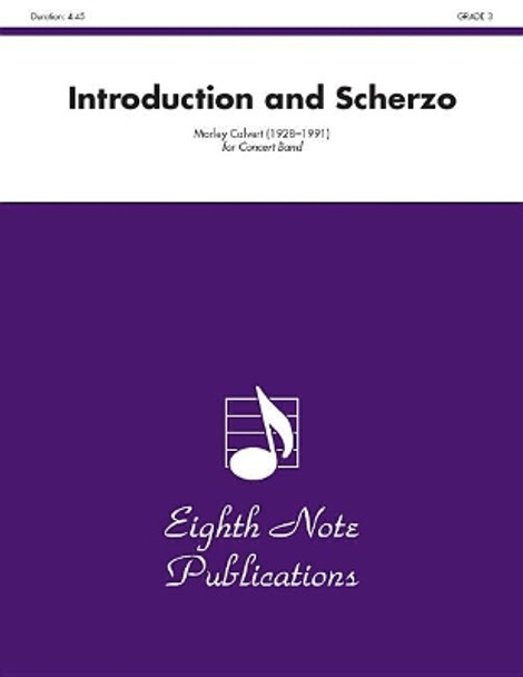 Introduction and Scherzo: Conductor Score by Morley Calvert 9781554734214