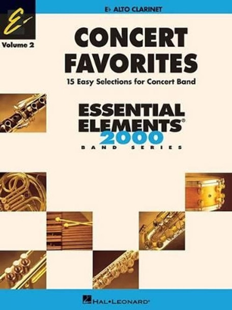 Concert Favorites Vol. 2 - Alto Clarinet by Michael Sweeney 9781423400776