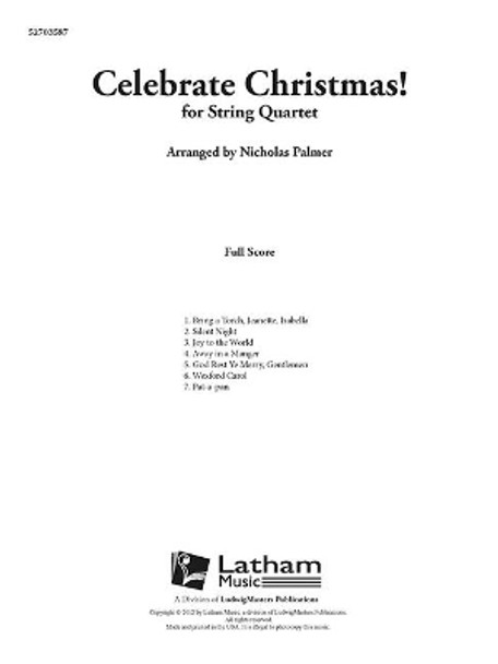 Celebrate Christmas!: Conductor Score by Nicholas Palmer 9781628761924