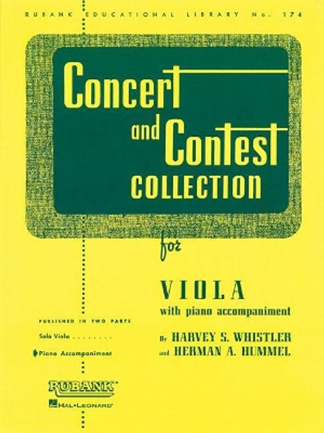 Concert And Contest Collection - Viola (PA) by H. Voxman 9781540001603