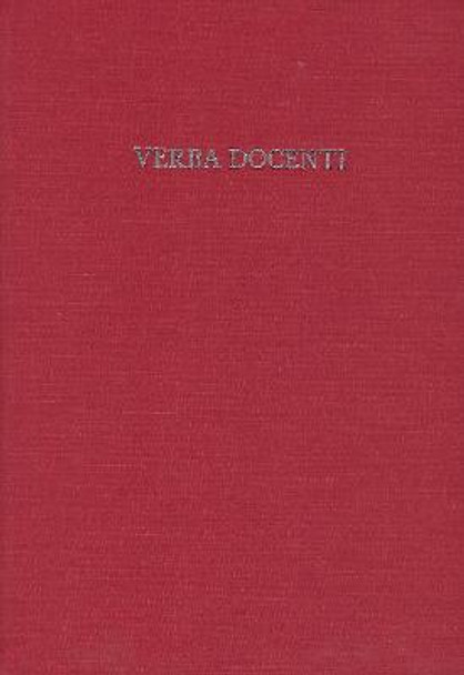 Verba Docenti: Studies in Historical and Indo-European Linguistics Presented to Jay H. Jasanoff by Alan J. Nussbaum