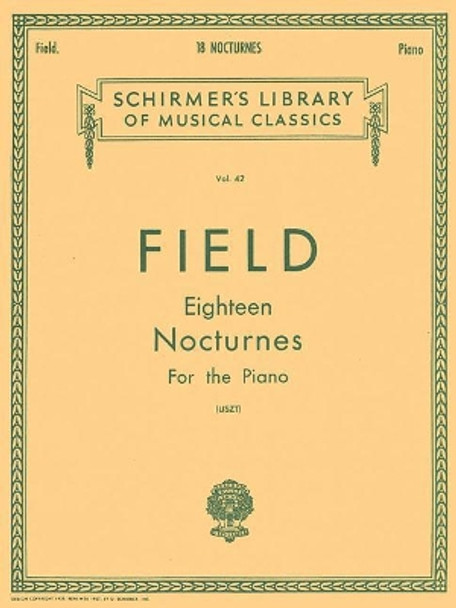 18 Nocturnes by John Field 9781458426420