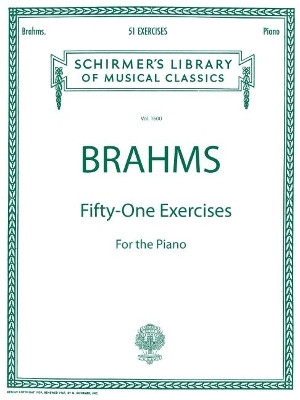 51 Exercises by Johannes Brahms 9781458426659