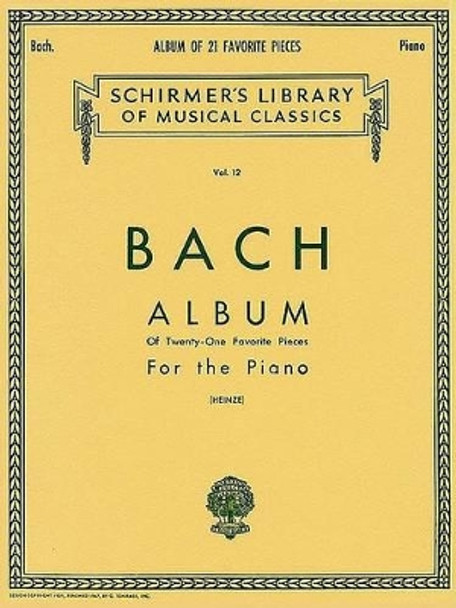 Album by Johann Sebastian Bach 9780793552405