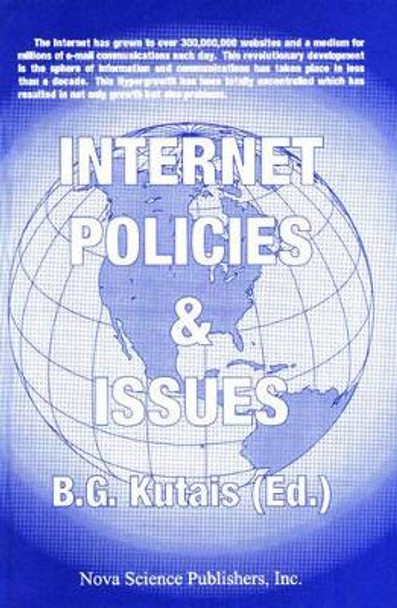 Internet Policies & Issues, Volume 1 by B. G. Kutais 9781560726685