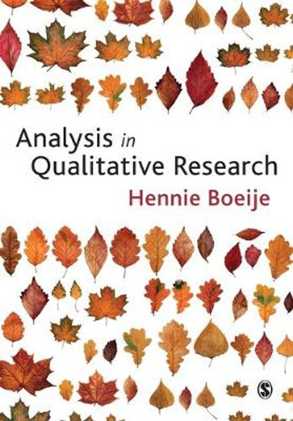 Analysis in Qualitative Research by Hennie Boeije