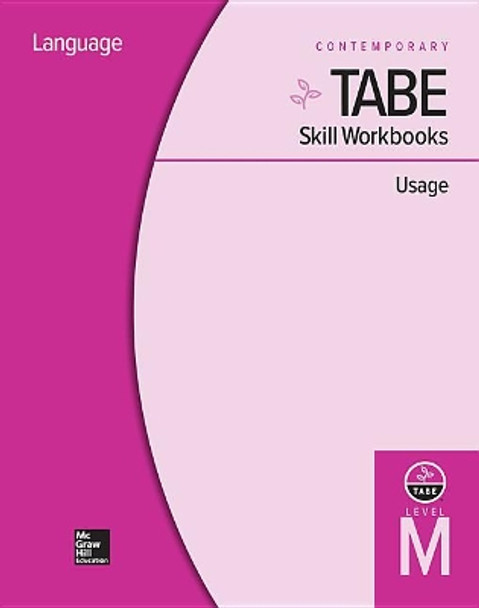 Tabe Skill Workbooks Level M: Usage - 10 Pack by Contemporary 9780076603503