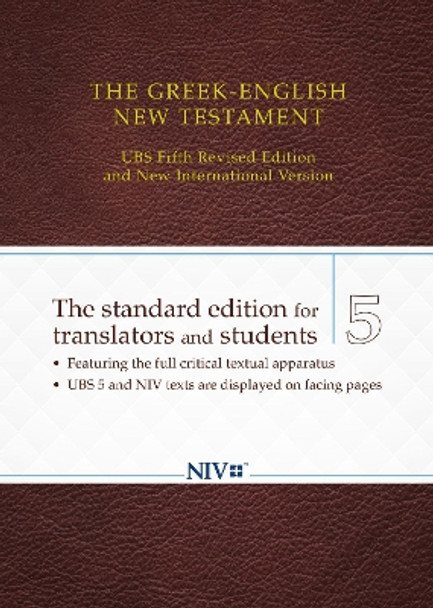 The Greek-English New Testament: UBS 5th Revised Edition and NIV by Zondervan 9780310524953