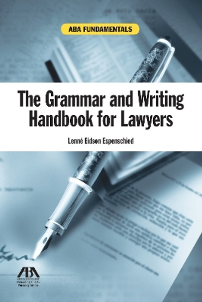 The Grammar and Writing Handbook for Lawyers by Lenne Eidson Espenschied 9781616328825