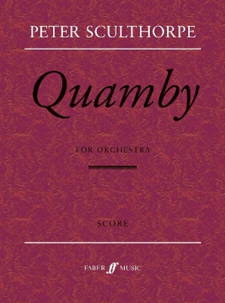 Quamby by Peter Sculthorpe 9780571531929