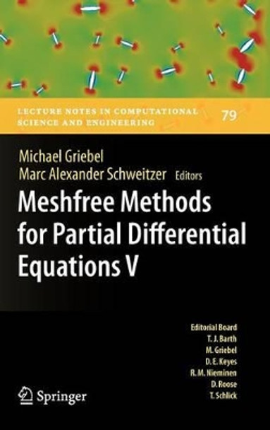 Meshfree Methods for Partial Differential Equations V by Michael Griebel 9783642162282