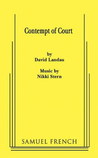 Contempt of Court by David Landau 9780573652462