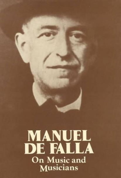 On Music and Musicians by Manuel De Falla 9780714526003