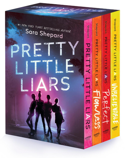 Pretty Little Liars 4-Book Paperback Box Set: Pretty Little Liars, Flawless Perfect, Unbelievable by Sara Shepard