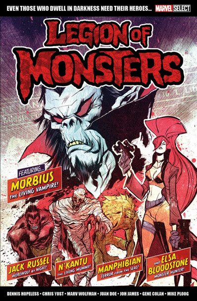 Marvel Select Legion Of Monsters by Dennis Hopeless