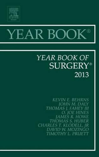 Year Book of Surgery 2013 by Kevin E. Behrns 9781455772919