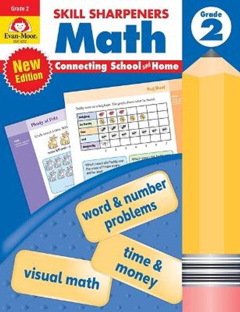 Skill Sharpeners: Math, Grade 2 by Evan-Moor Educational Publishers