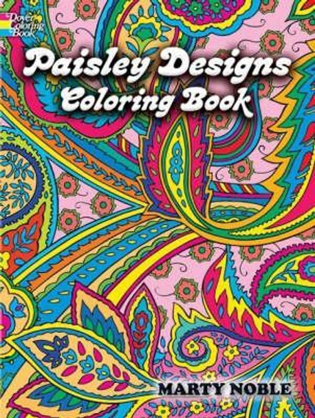 Paisley Designs Coloring Book by Marty Noble