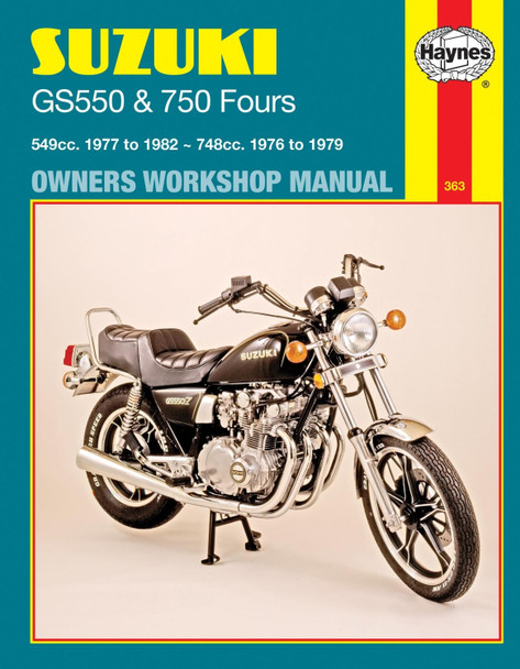 Suzuki GS550 (77 - 82) & GS750 Fours (76 - 79) by Haynes Publishing