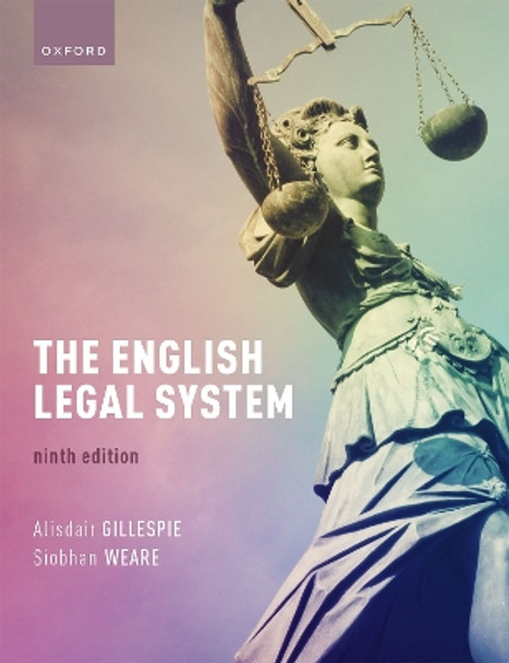 The English Legal System by Alisdair Gillespie 9780198889632