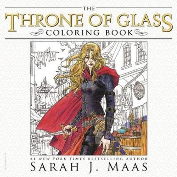 The Throne of Glass Coloring Book by Sarah J Maas 9781681193519