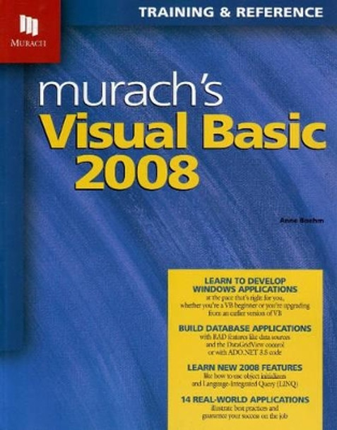 Murach's Visual Basic 2008 by Anne Boehm 9781890774455