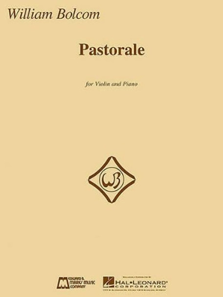 Pastorale by William Bolcom 9781423475446