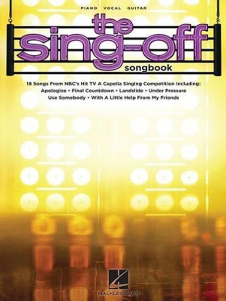 The Sing-Off Songbook by Hal Leonard Publishing Corporation 9781458406521
