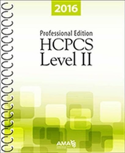 HCPCS 2016 Level II Codebook by American Medical Association 9781622022229