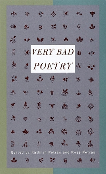 Very Bad Poetry by Kathryn Petras 9780679776222